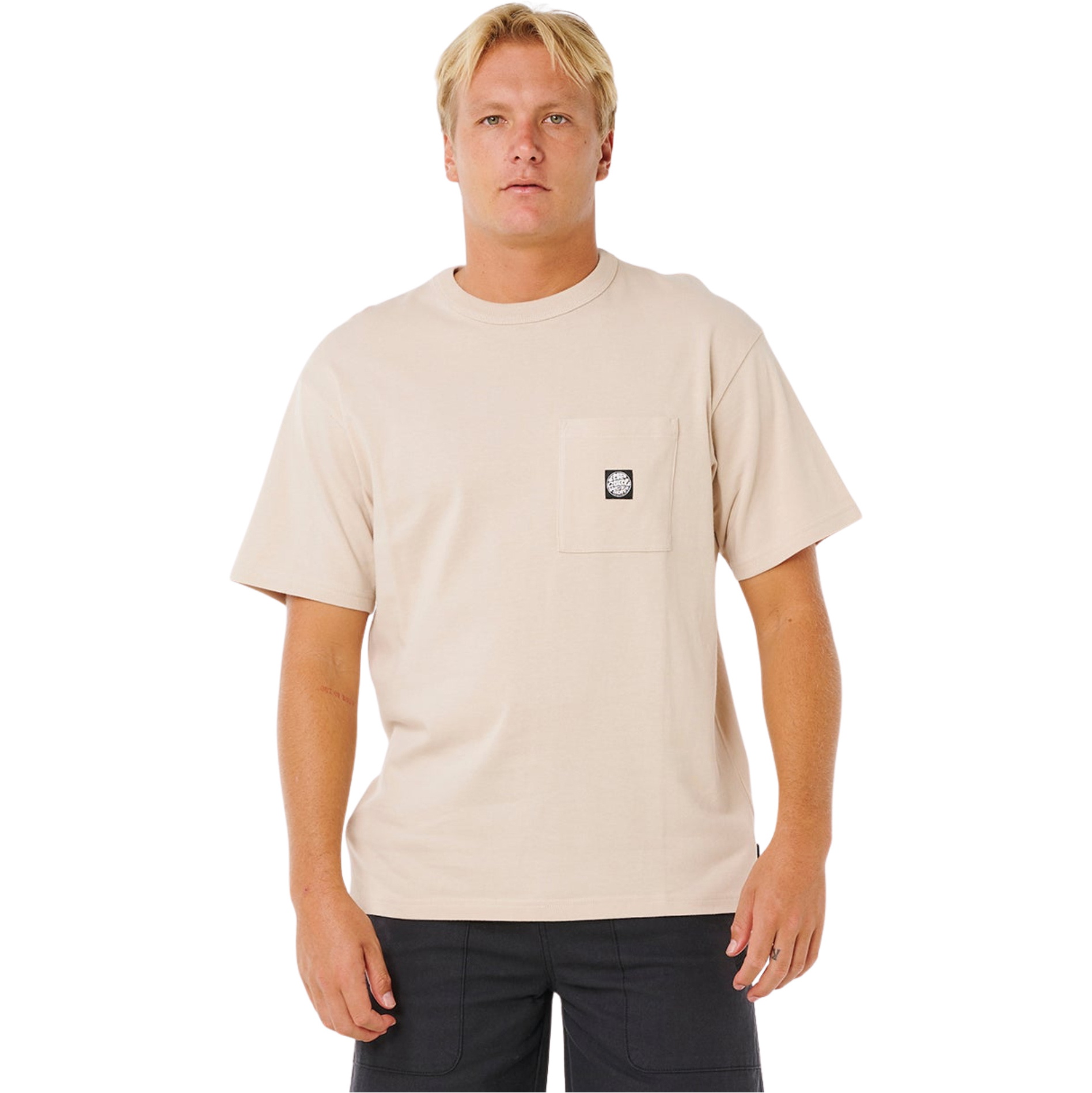 Rip Curl Mens Premium Surf Wettie T-Shirt 105MTE - Vintage White